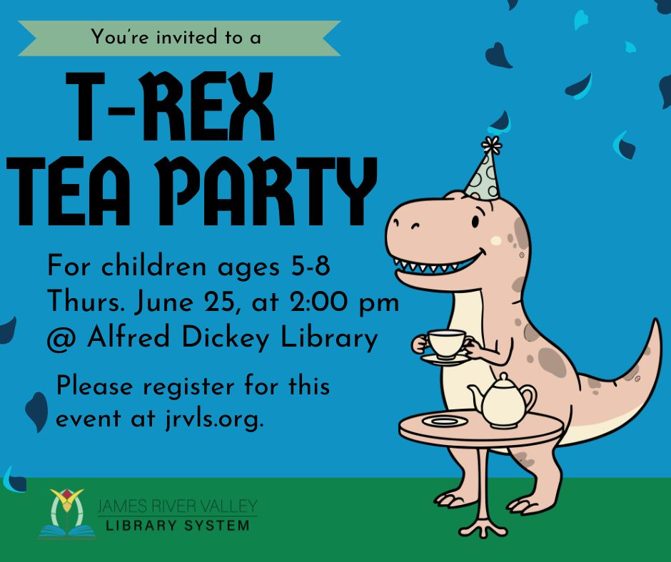 T-REX Tea Party (Ages: 5-8)
