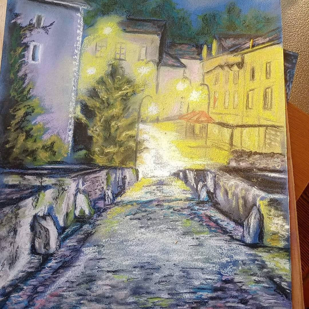 Nuit sur le Pont St Etienne