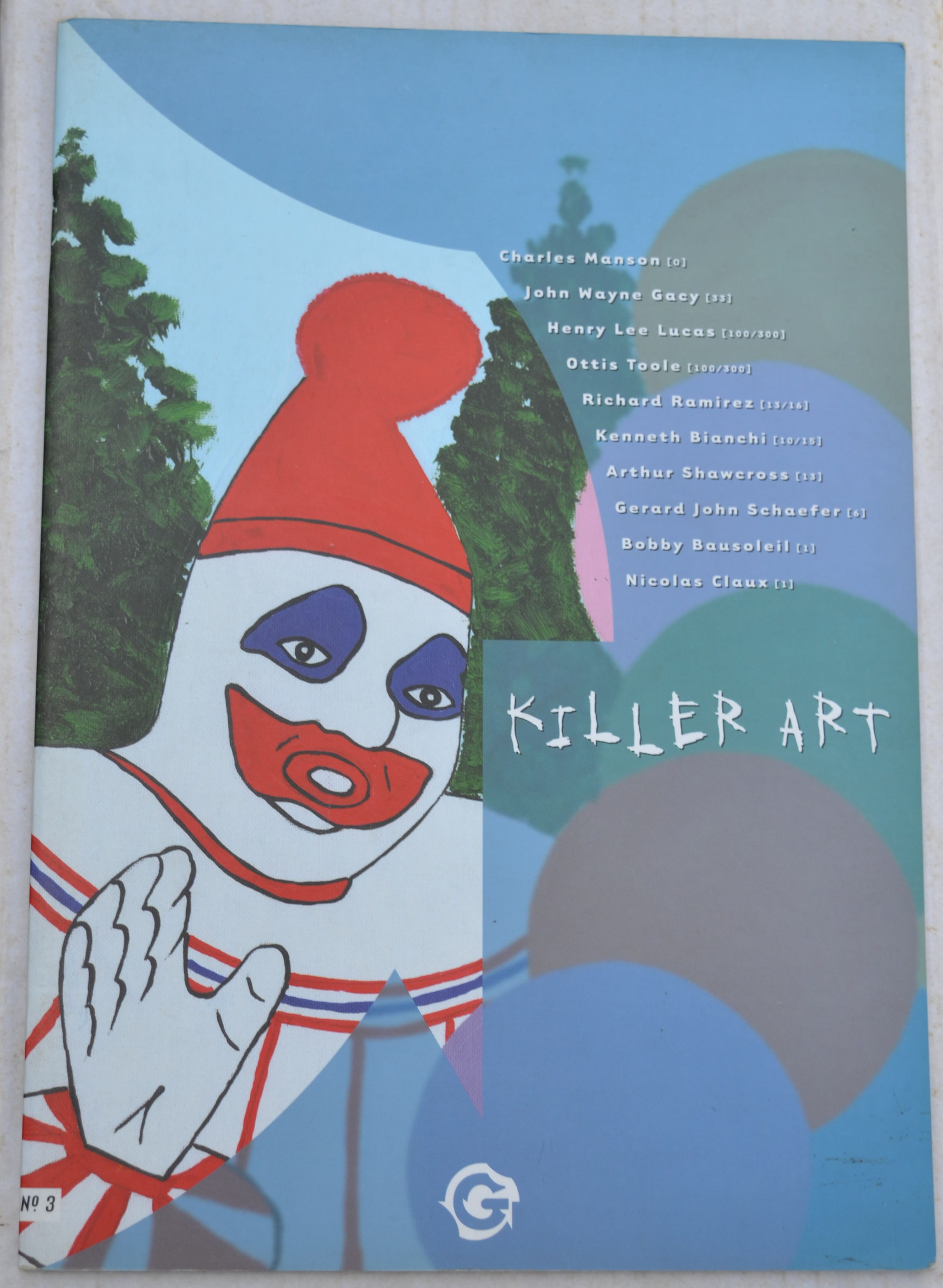 KILLER ART Catalogo della mostra Art Behind Bars. Mondo Bizzarro Gallery Bologna