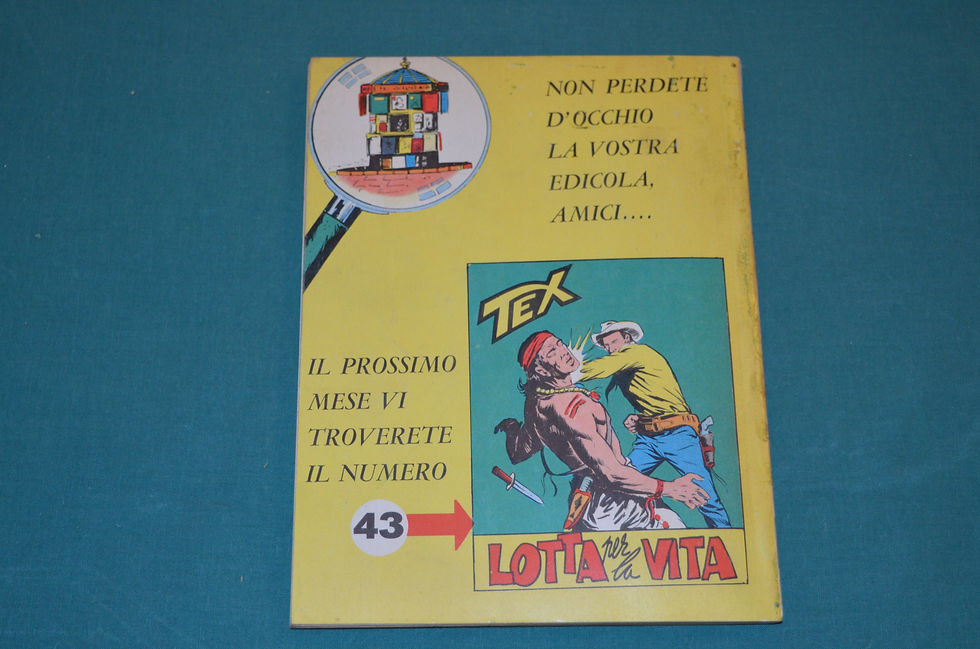 Miniatura: TEX GIGANTE II Serie # 42 1a ediz. SPILLATO Aut. 2926 04/1964 Bonelli Ed. Araldo