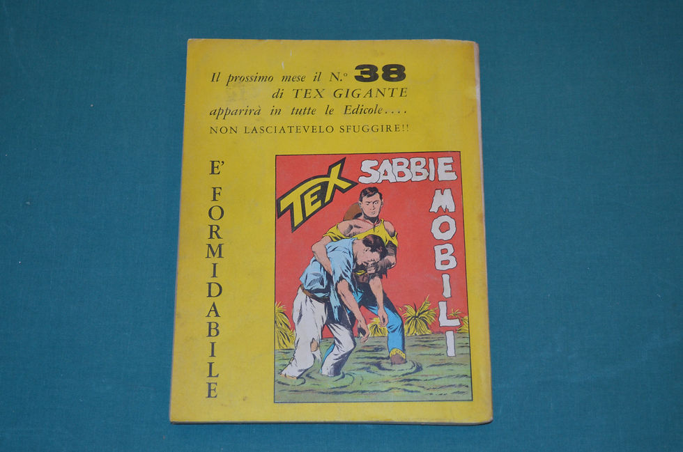 Miniatura: TEX GIGANTE II Serie # 37 1a ediz. SPILLATO Aut. 2926 11/1963 Bonelli Ed. Araldo