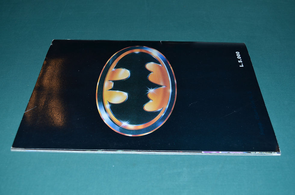 Miniatura: RARO Speciale Batman Ciao Girl # 5 1989 COMPLETO Poster Burton Keaton Nicholson