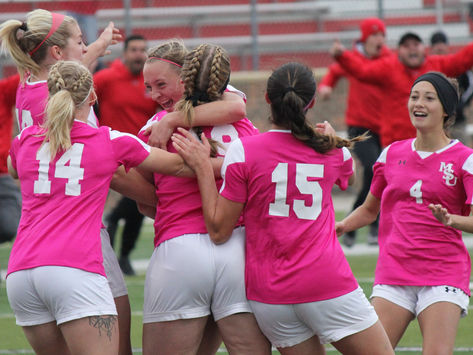 MSU soccer upsets No. 13 Mankato 2-1 in double OT