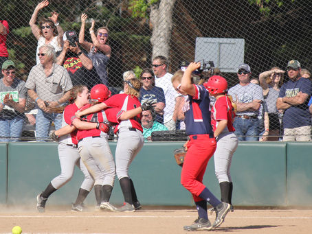 DLBLC softball advances to state semifinals after seventh-inning rally