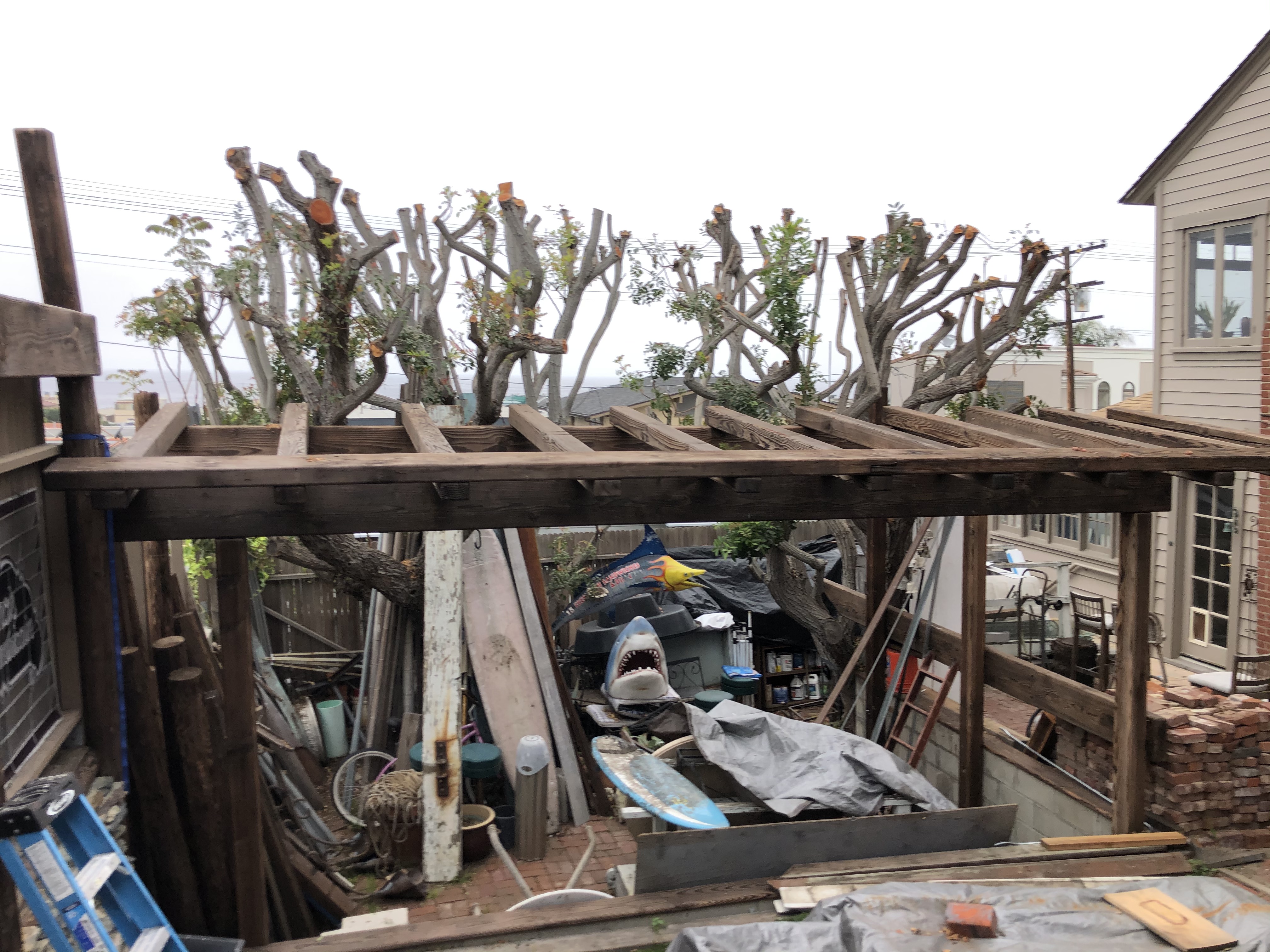 Building a New Pergola