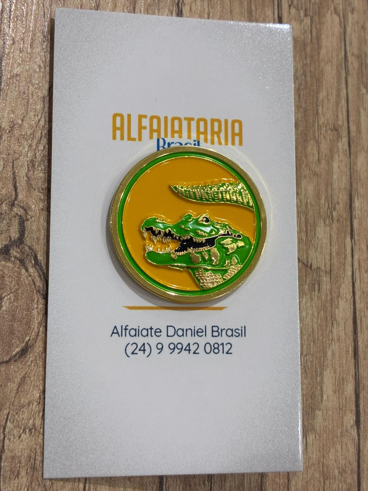 Distintivo Metálico Bolso - Estágios de Op. Pantanal