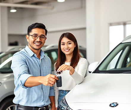 buying cars from happy seller. more seri