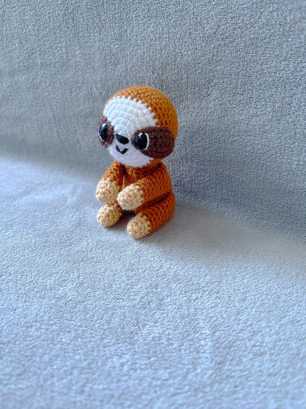 Thumbnail: Crochet Sloth Soft Toy | CE Tested Handmade Sloth Plush