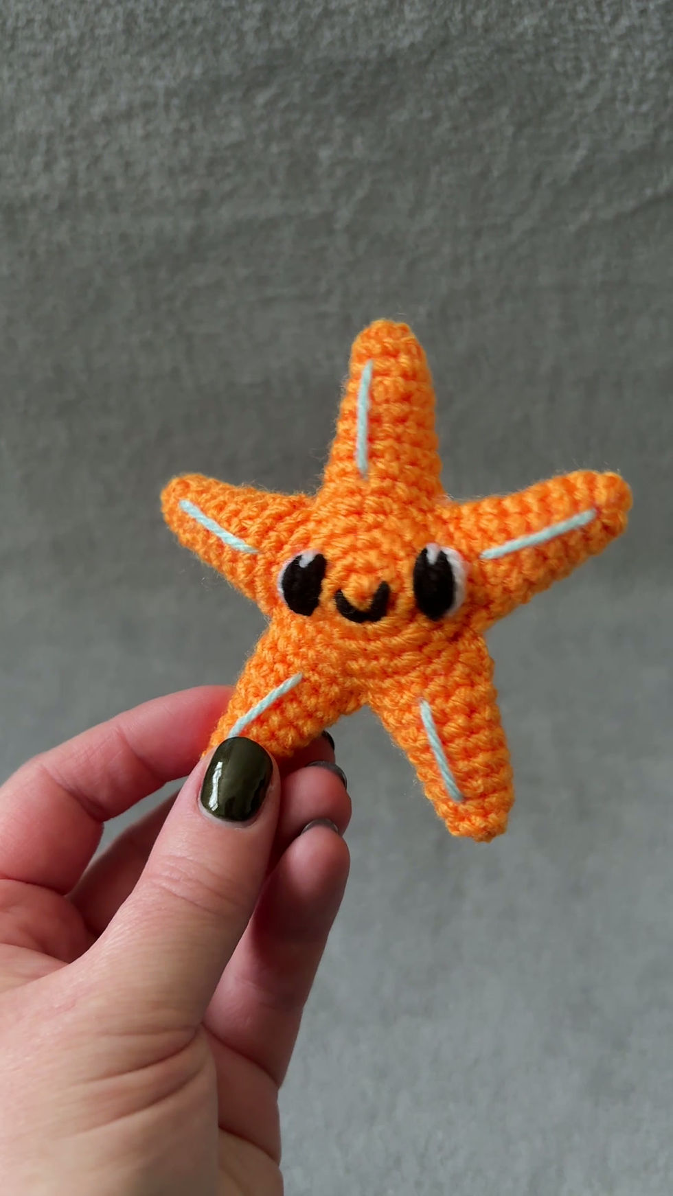 Thumbnail: Sunny the Starfish Crochet Toy – Cute Handmade Ocean Plush