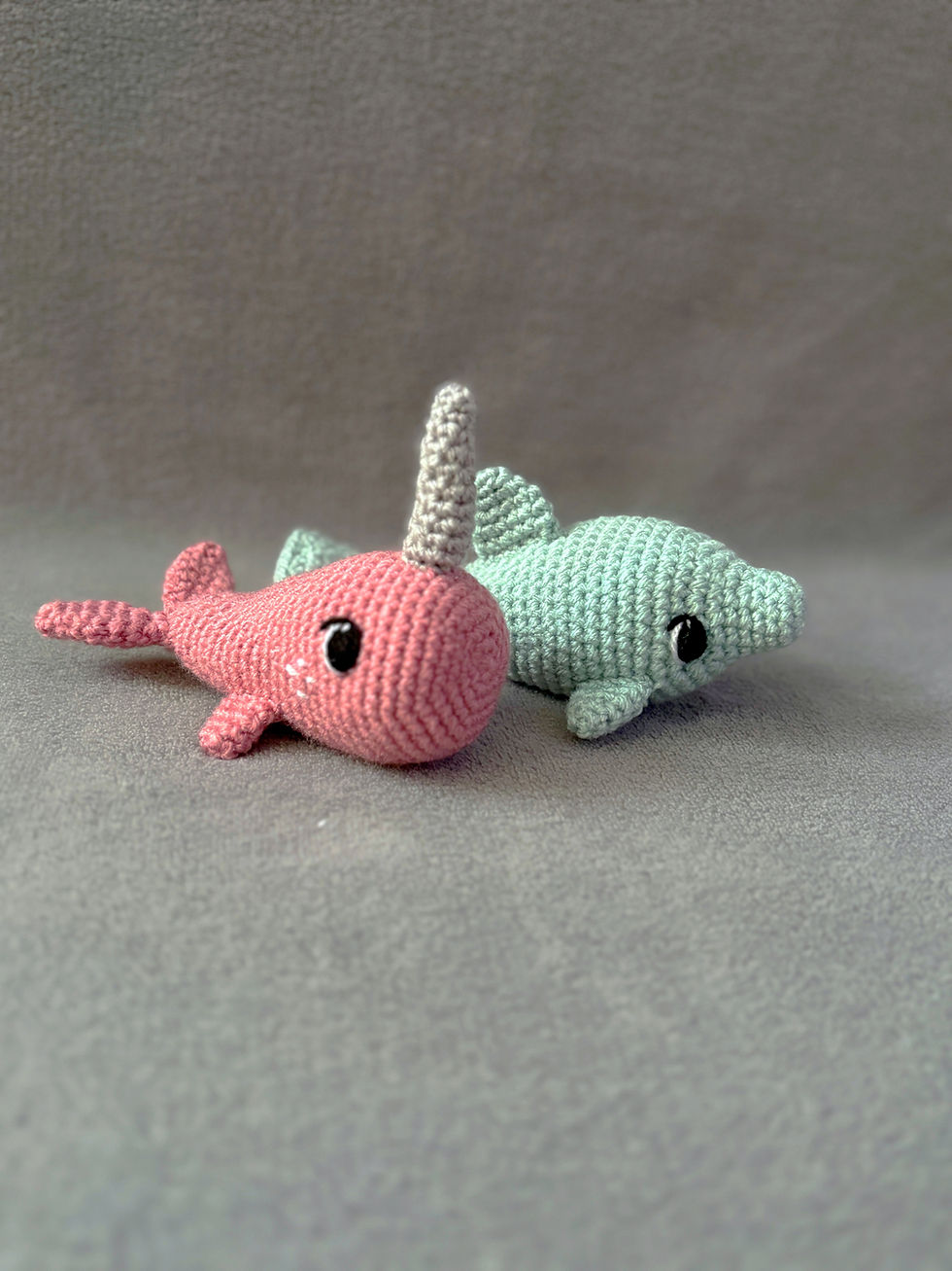 Thumbnail: Dawn the Dolphin Crochet Soft Toy | Handmade Dolphin Plush | Amigurumi Dolphin