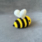 Thumbnail: Handmade Crochet Bee Plush Toy – “Betsy the Bumblebee” 