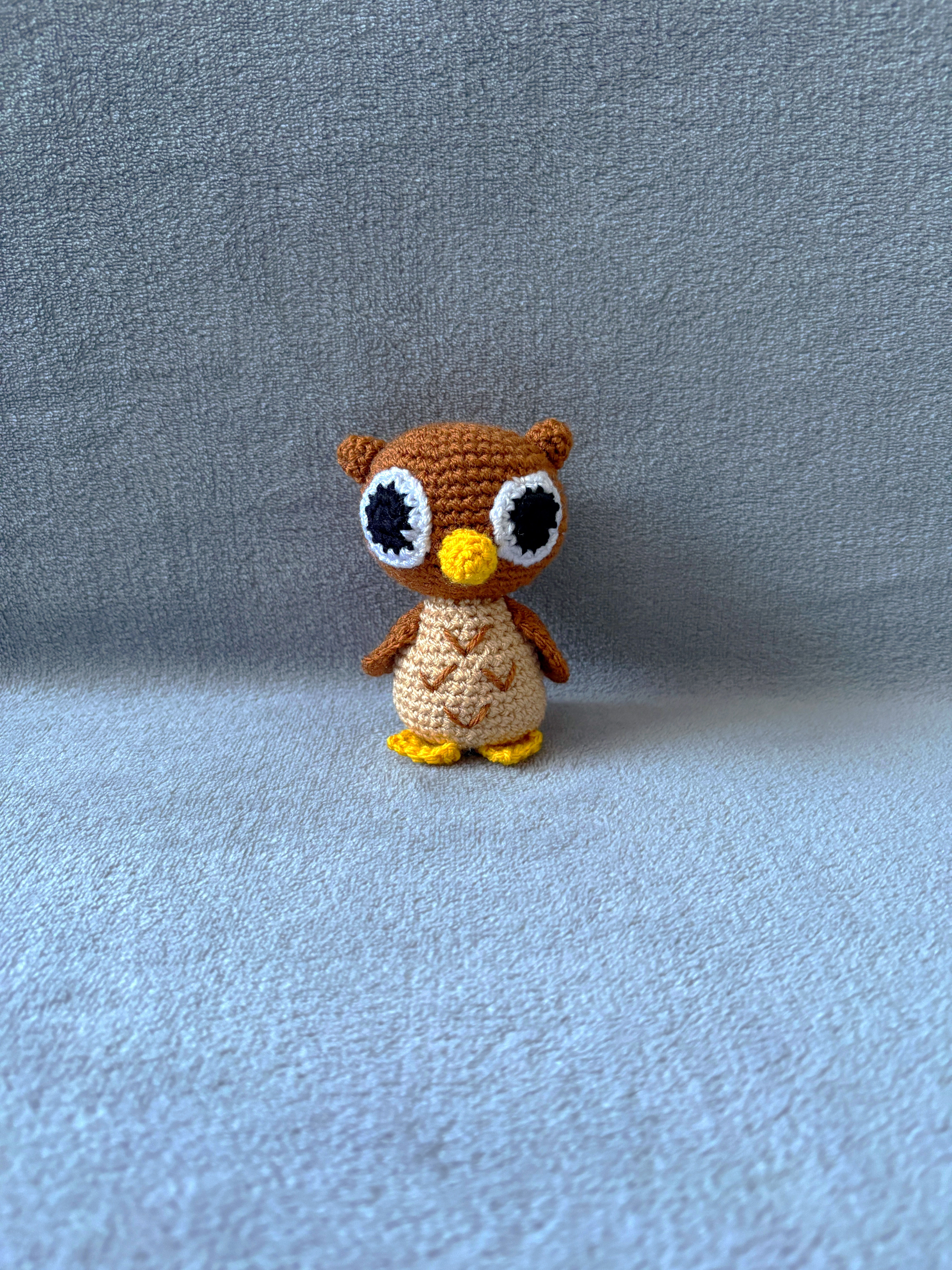 Crochet Owl Toy | Handmade Owl Soft Toy | Personalised Amigurumi Owl | Cute Baby
