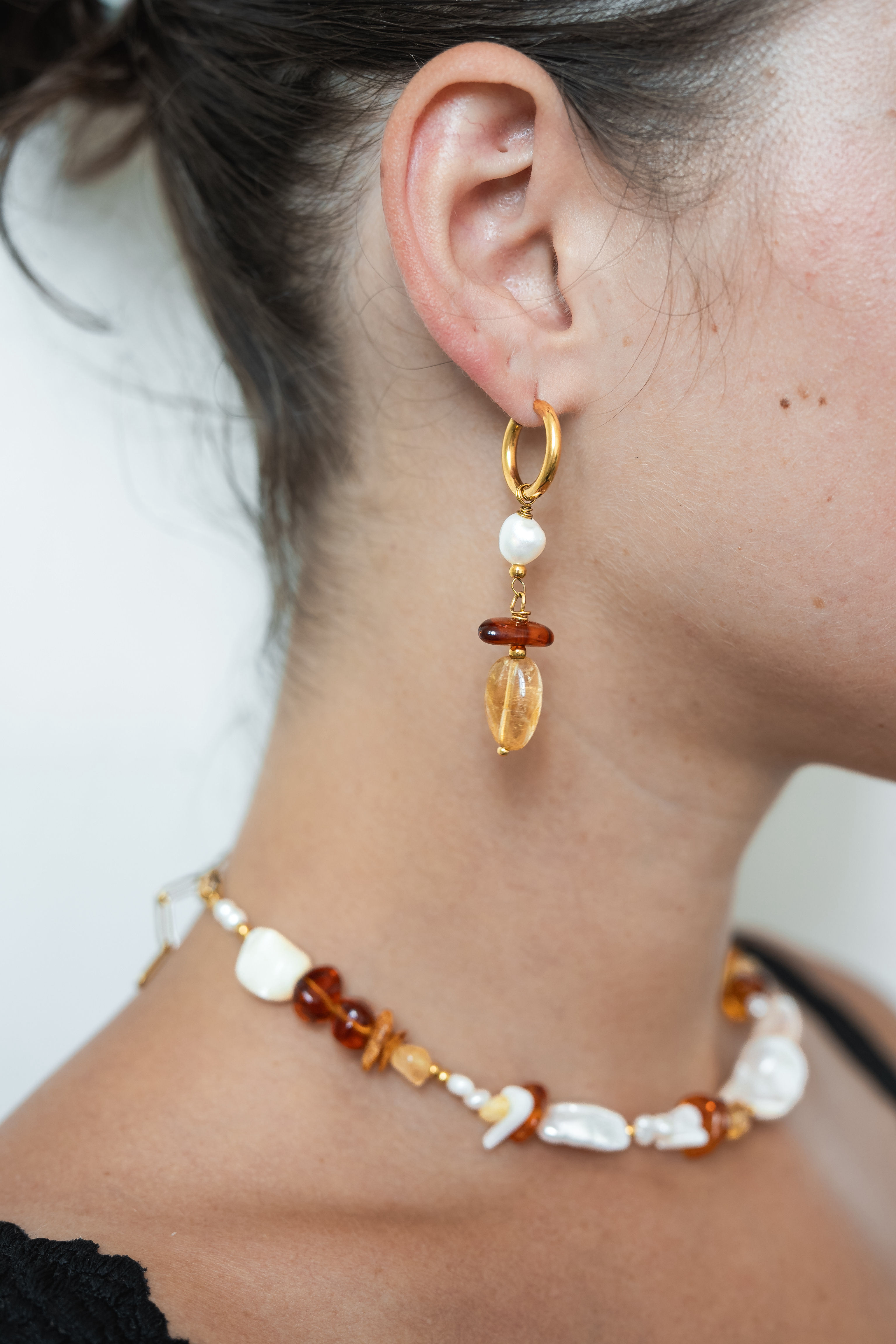 Baltic sun earrings