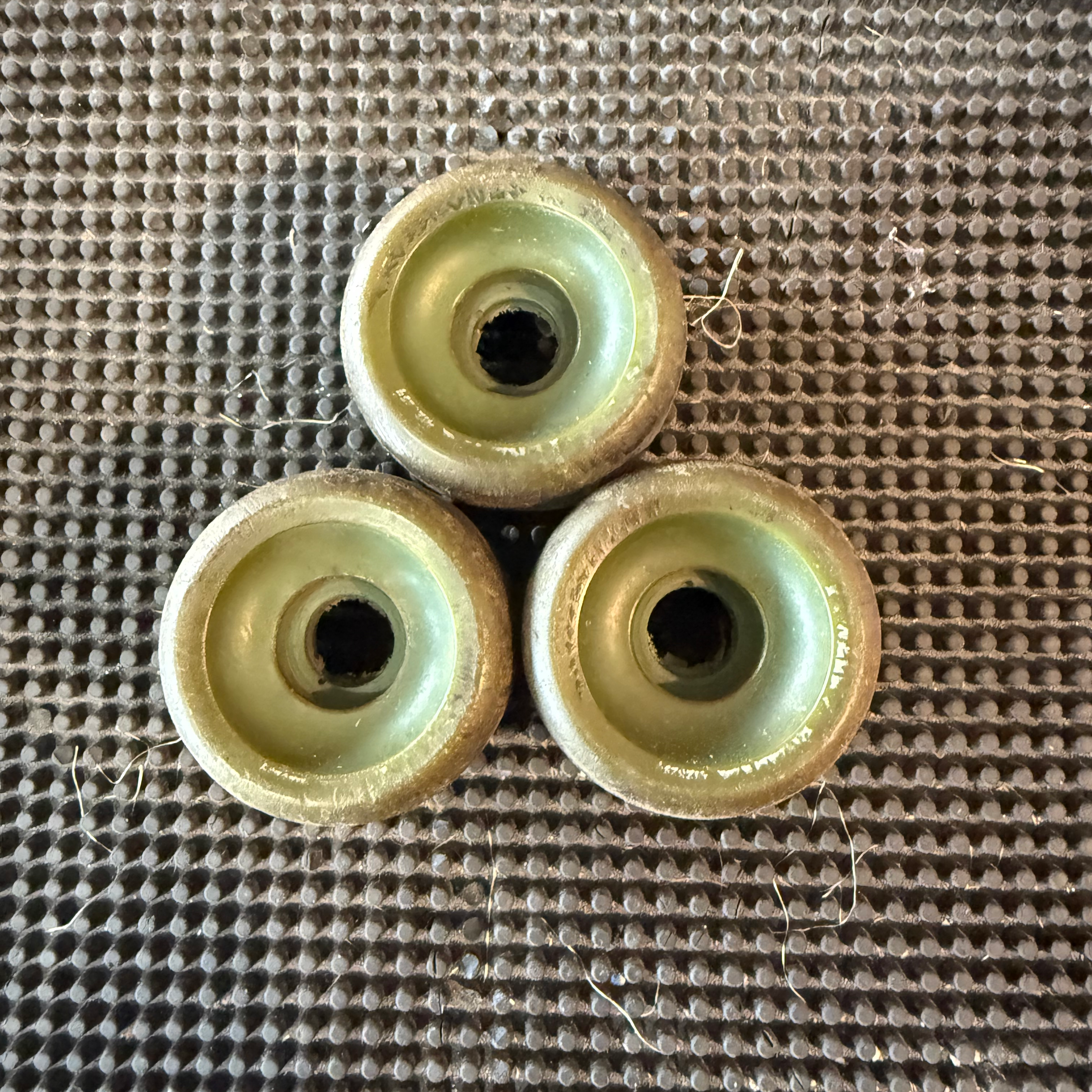 Powell Peralta Cross Bones Green 60mm 78a Skateboard Wheels