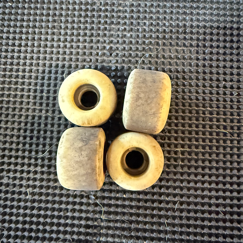 Thumbnail: Unknown Natural 53mm 99a Skateboard Wheels