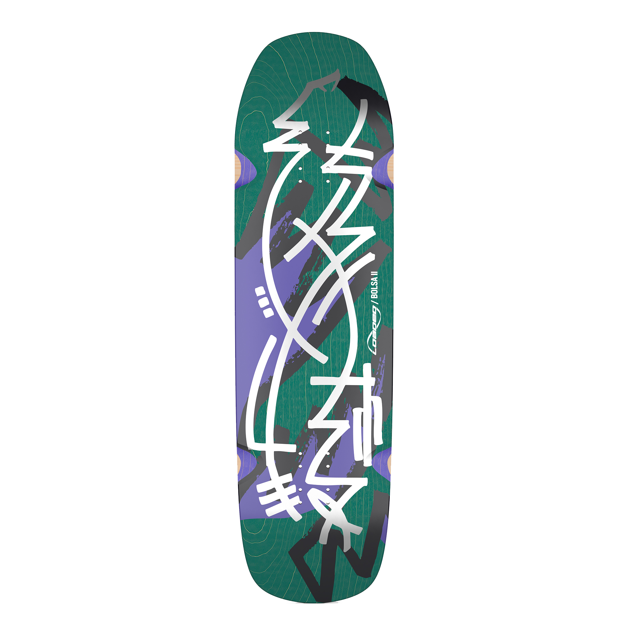 Loaded Bolsa II Jazz Graphic Surfskate Longboard Deck
