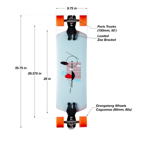 Loaded Tangent Longboard Complete | Insanity Boardshop