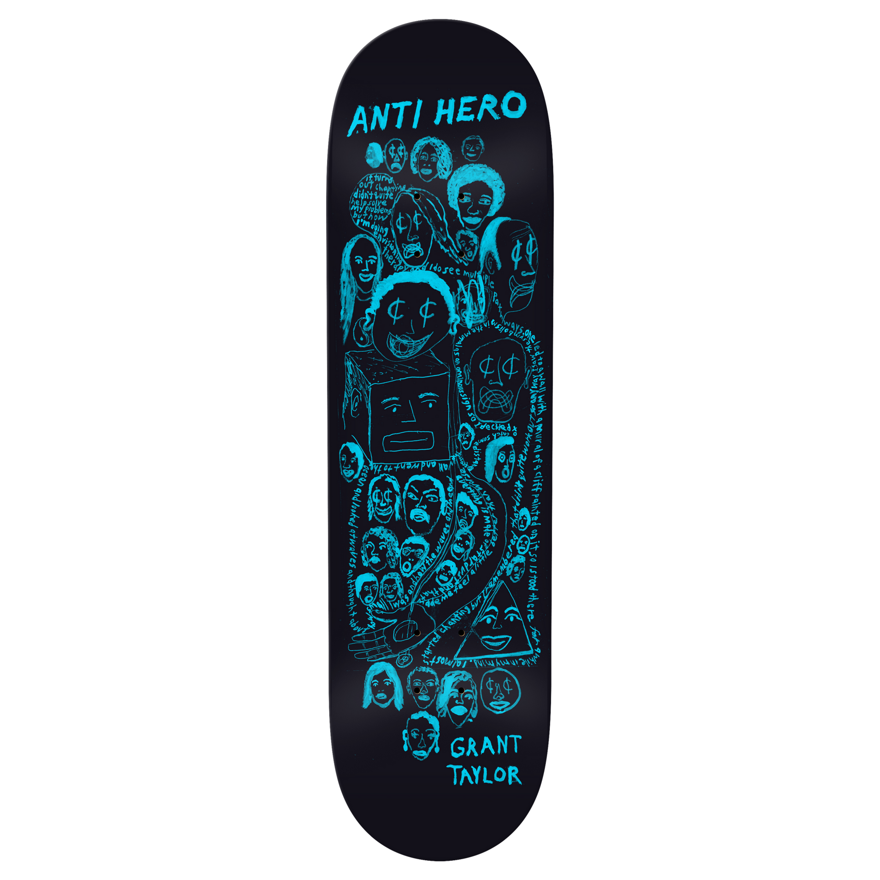 Antihero DBX Grant Expresson 8.38in Skateboard Deck