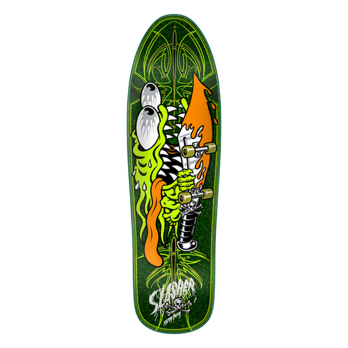 Santa Cruz Keith Meek Pinstripe Slasher Green Pro 9.23in