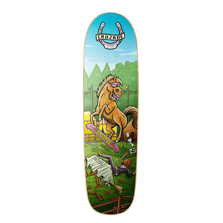 Cruzade 9 Club 8.13in X 29.50in Skateboard Deck