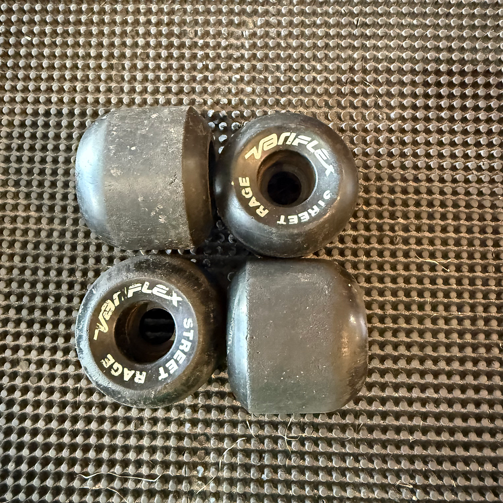 Thumbnail: Variflex Street Rage Black 60mm 78a Skateboard Wheels