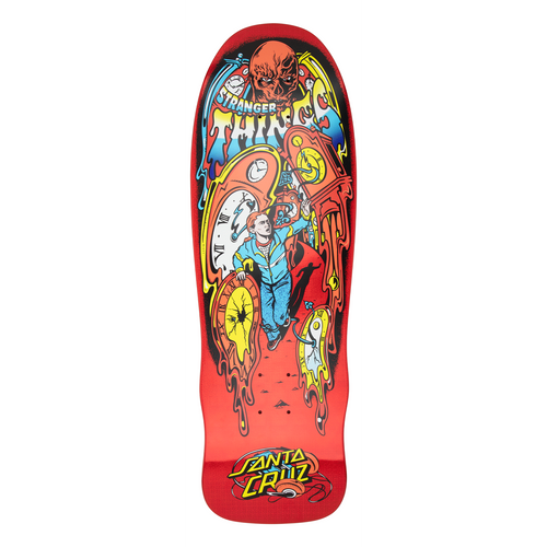Santa Cruz Stranger Things Grabke Max Melting Clock 9.70in
