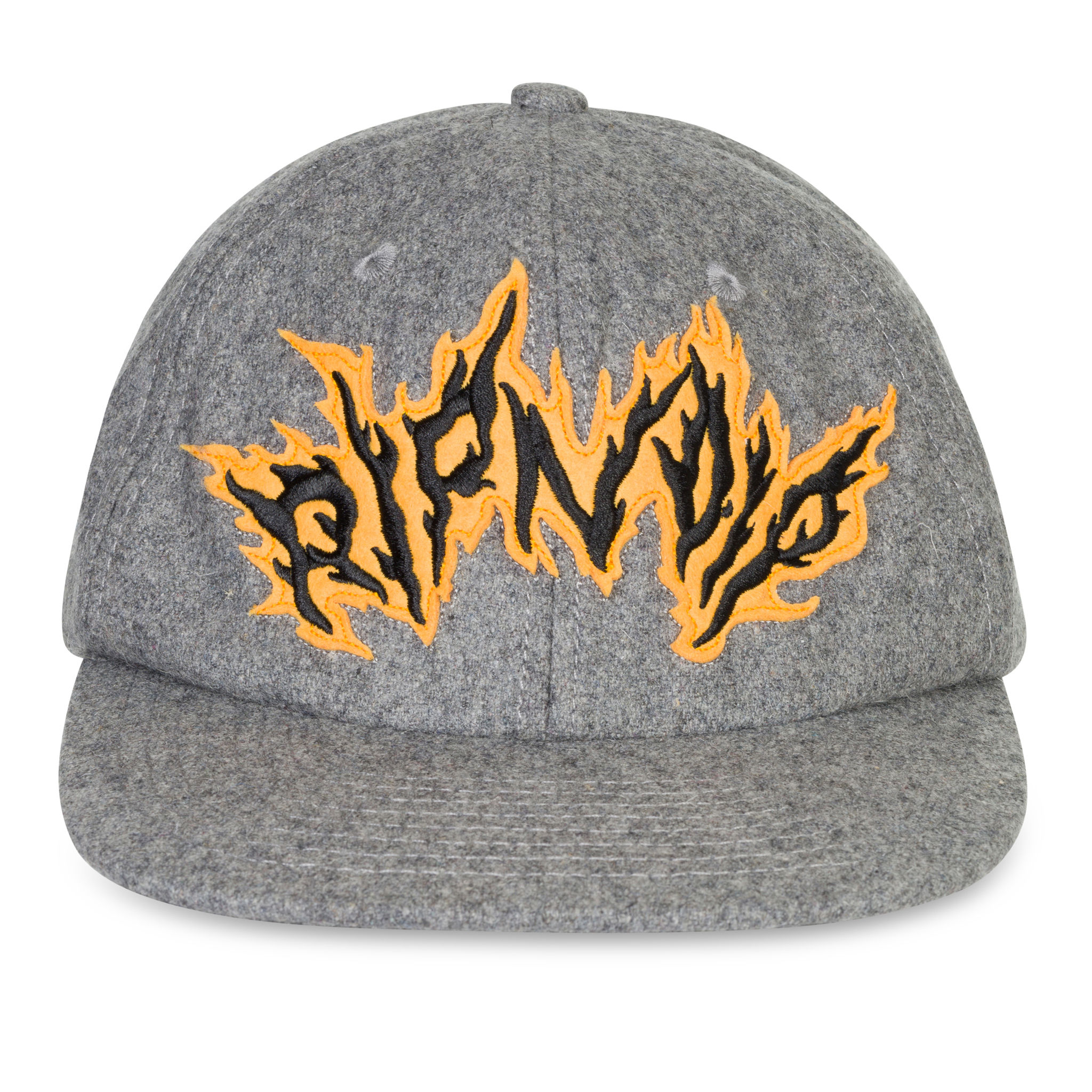 RipNDip Ripnlit 6 Panel Wool Charcoal Strapback