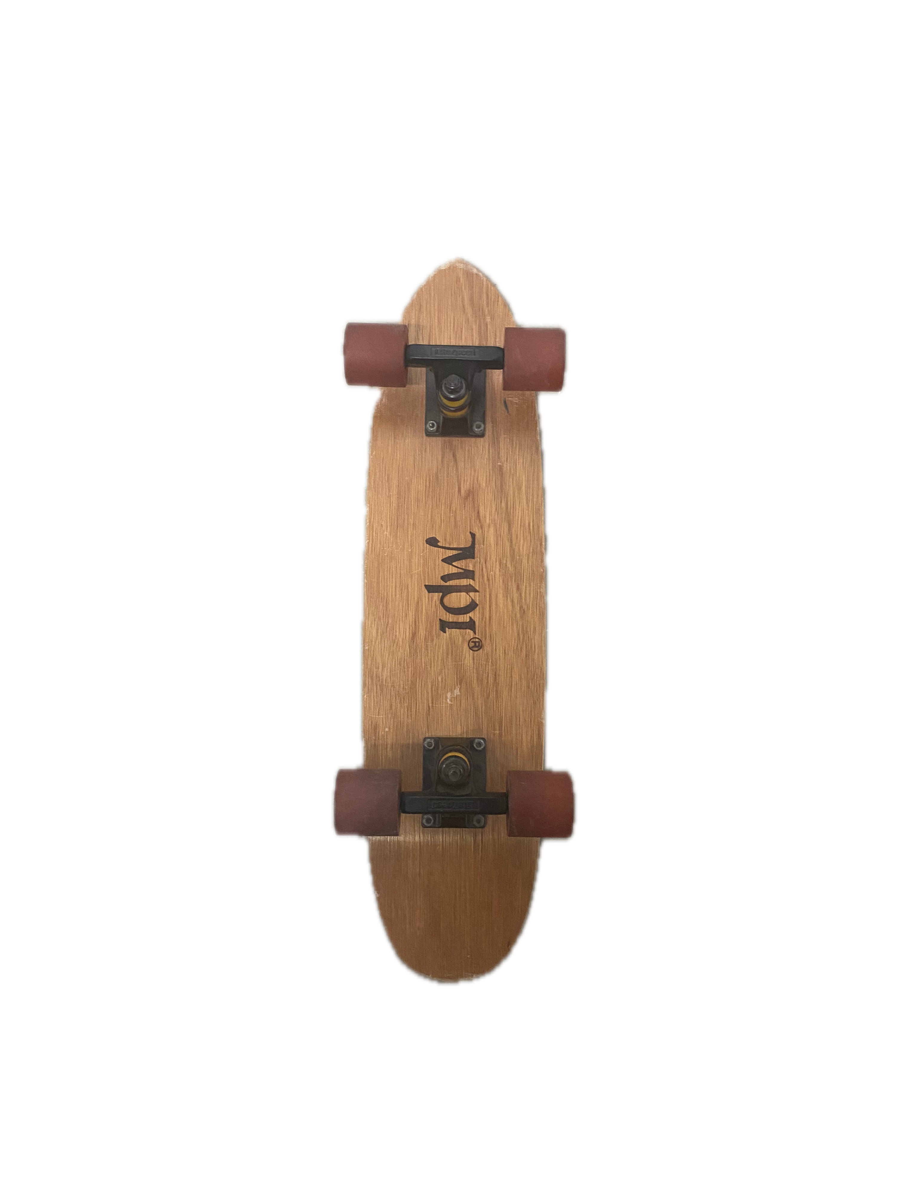 MPI 70s Black Litespeed Trucks 6.25in X 25in Cruiser Complete