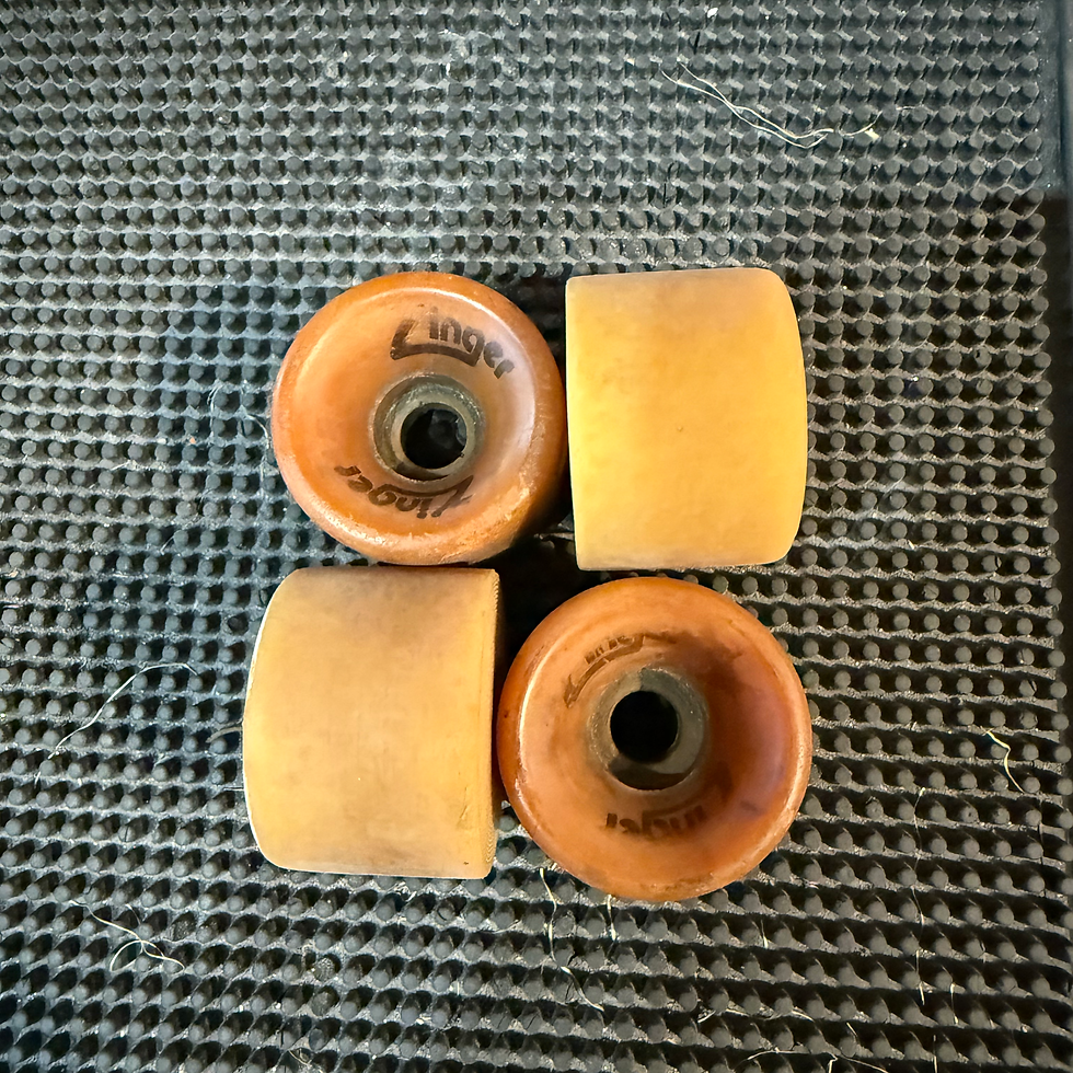 Thumbnail: Krooked Zip Zinger Natural 58mm 99a Skateboard Wheels