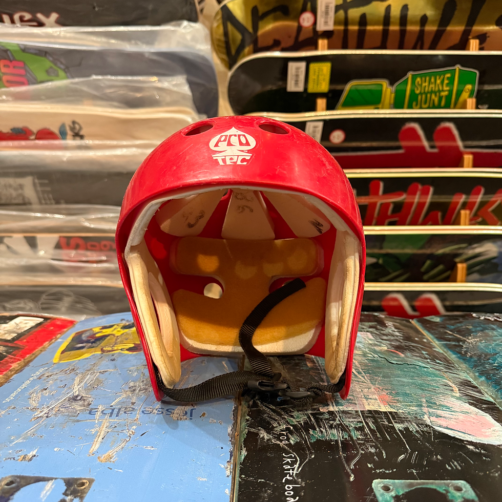 Protec Fullcut Used Red Large Helmet