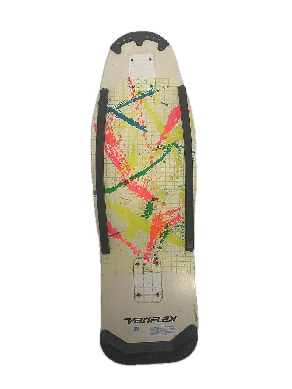 Thumbnail: Variflex Foot Loose White W/ Guards and Nose/Tail Guards 9.25in Shaped Deck