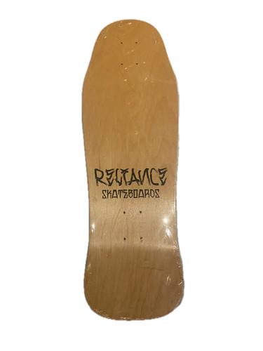 Reliance Pray Forme Black/White 10in Shaped Deck | Insanity Boardshop