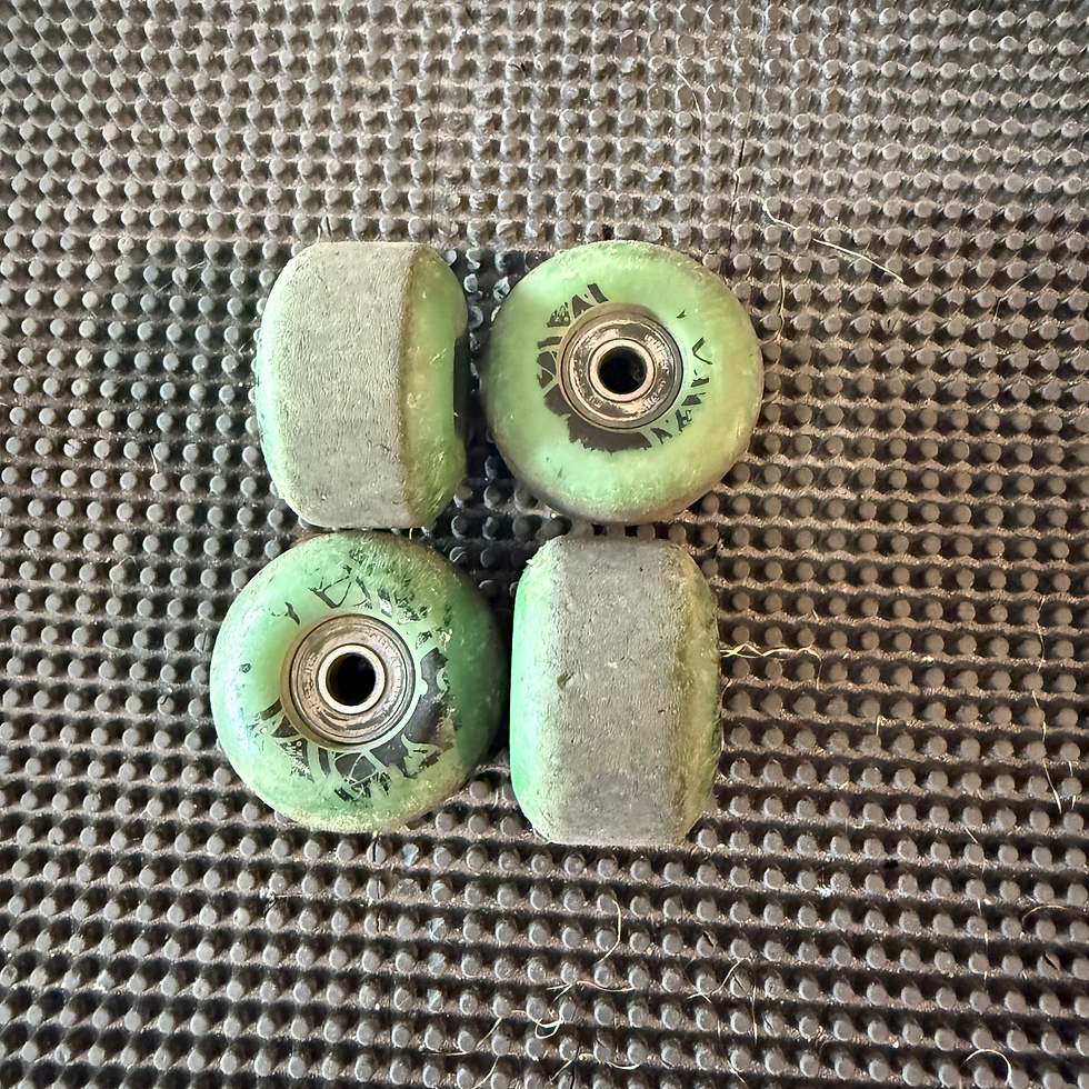 Thumbnail: Unknown Green 52mm 101a Skateboard Wheels