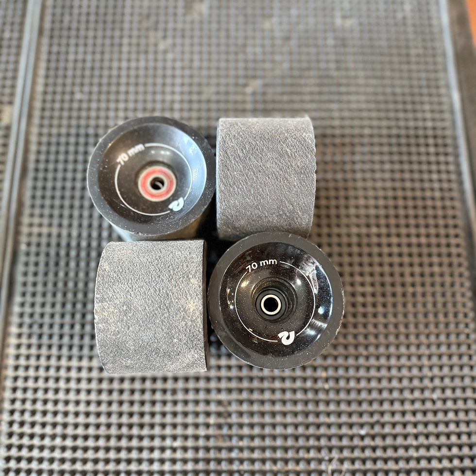 Thumbnail: Unknown Cruiser Black 70mm 78a Longboard Wheels