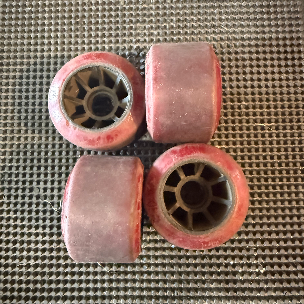 Thumbnail: Unkown Cruisers Red 71mm 80a Longboard Wheels