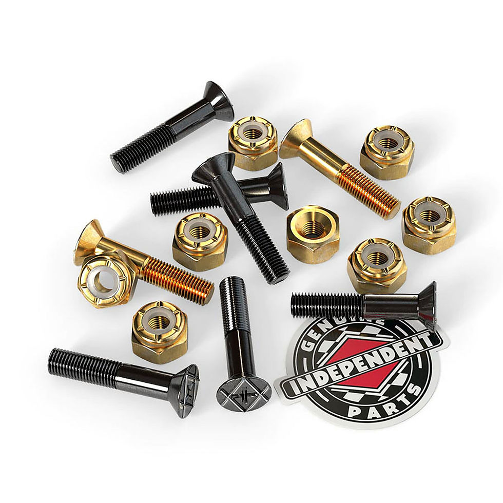Thumbnail: Independent 1in Black/Gold Phillips Hardware