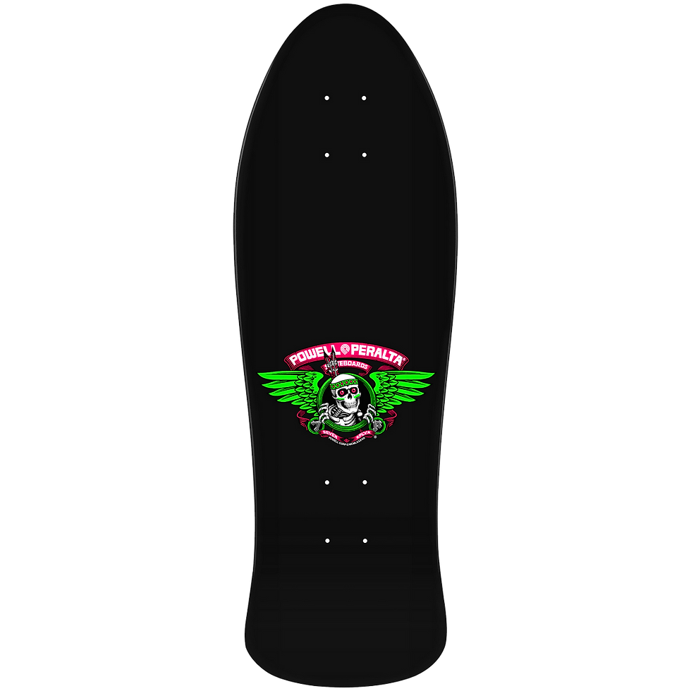 Thumbnail: Powell Peralta Steve Saiz Totem Blacklight 10in Skateboard Deck