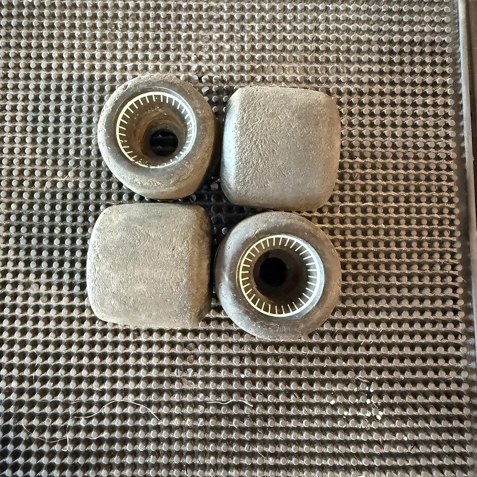 Thumbnail: Unknown Black 60mm 78a Skateboard Wheels