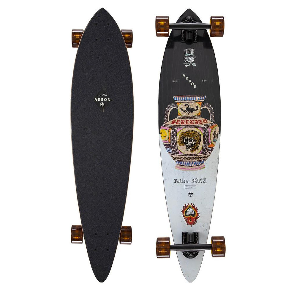 Thumbnail: Arbor Julien Jaca Fish Multi 37in Longboard Complete