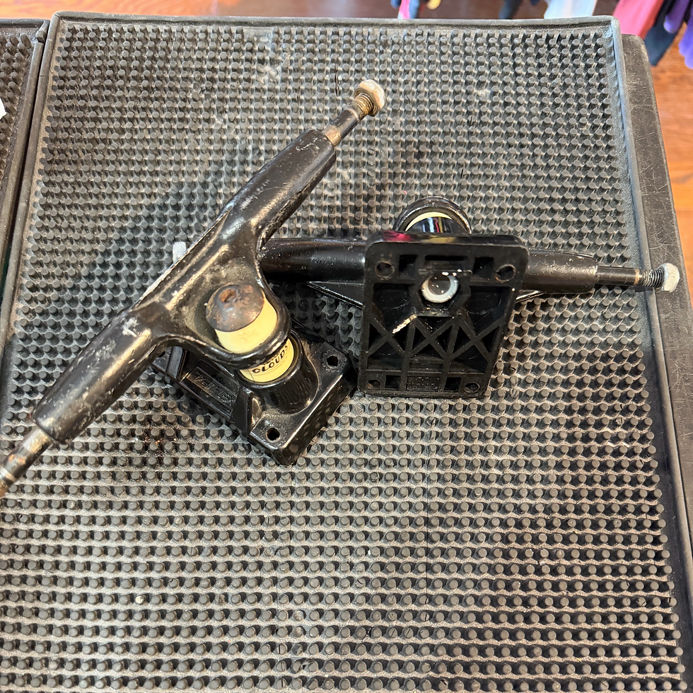 Thumbnail: Variflex 159mm Old School4 Black/Composite Trucks used