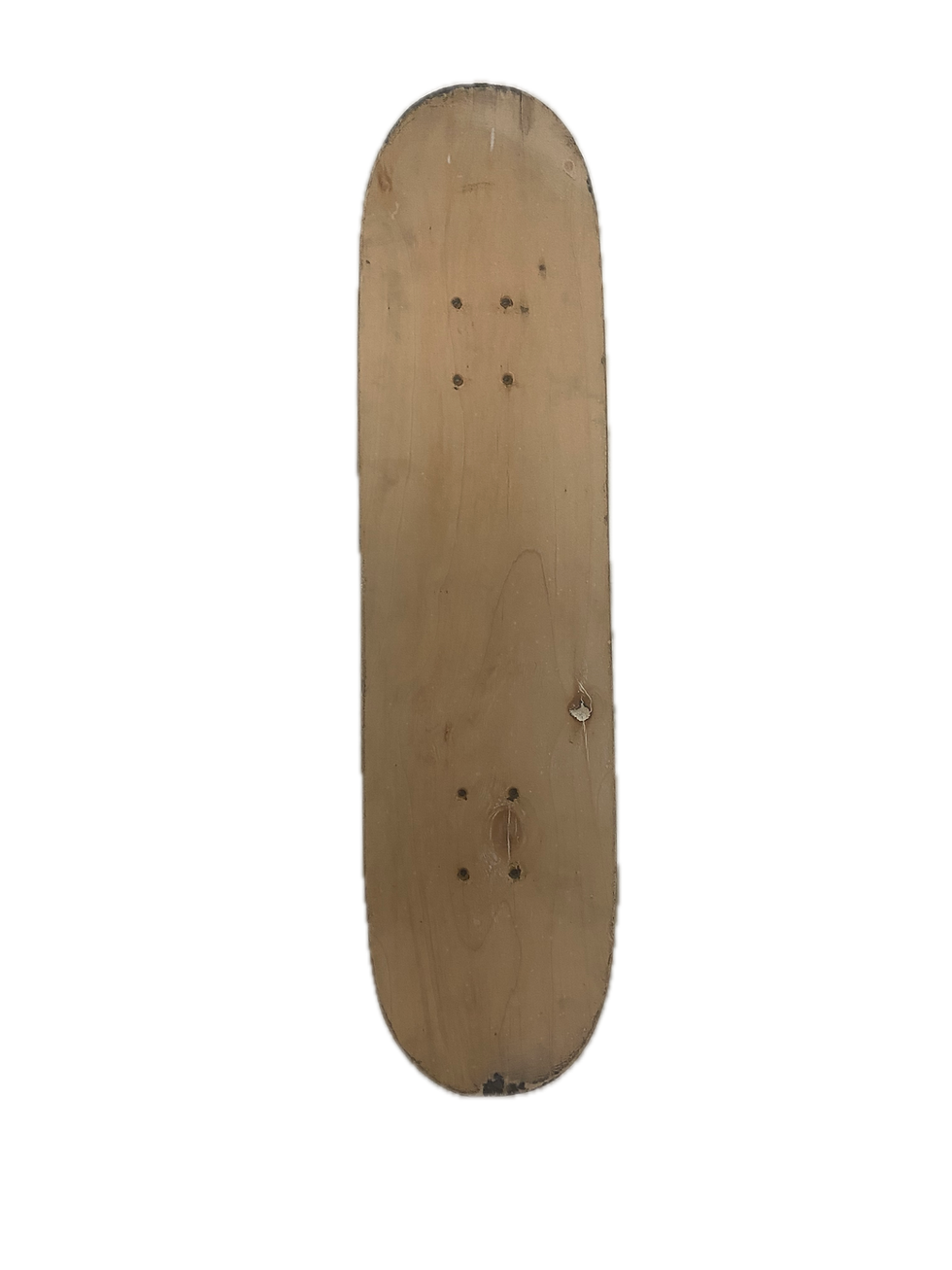 Thumbnail: Variflex Lucky Green/Red Oldschool Holes 8in Used Skateboard Deck