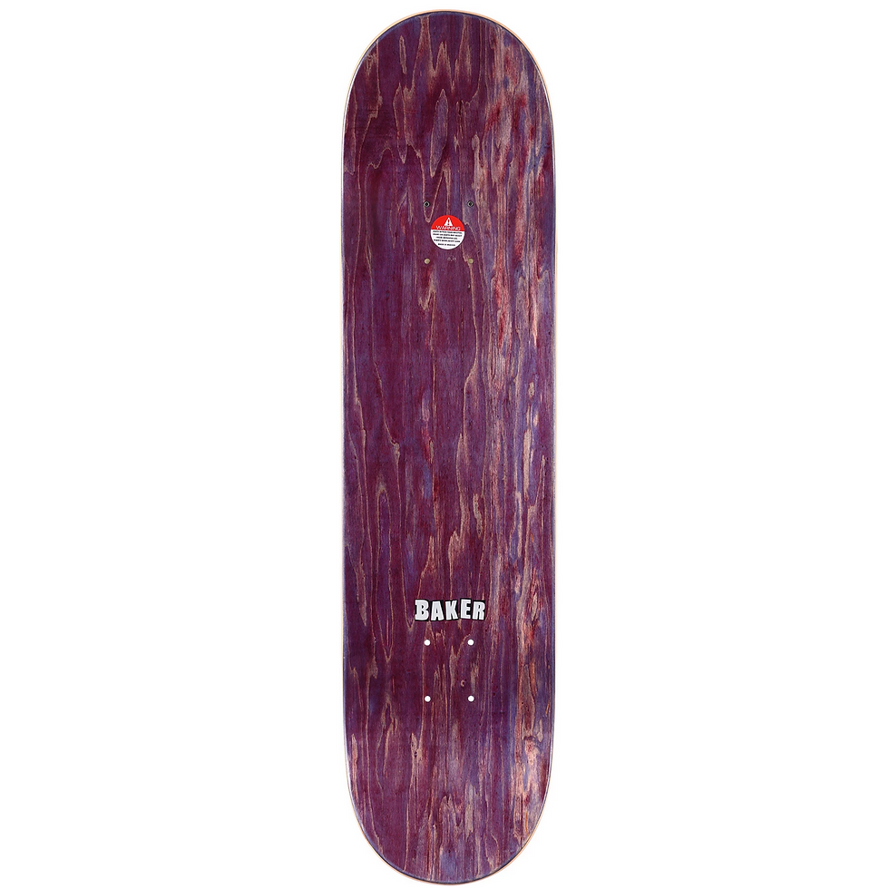 Thumbnail: Baker Brand Logo Black/White 8.00in Skateboard Deck