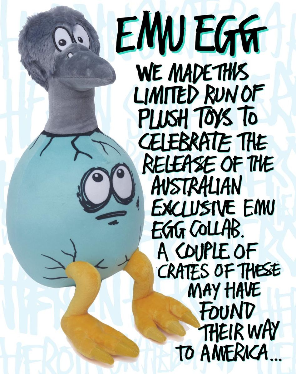 Thumbnail: Heroin Emu Egg Plush Toy