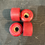 Thumbnail: AZF Speed Red 61mm 78a Skateboard Wheels