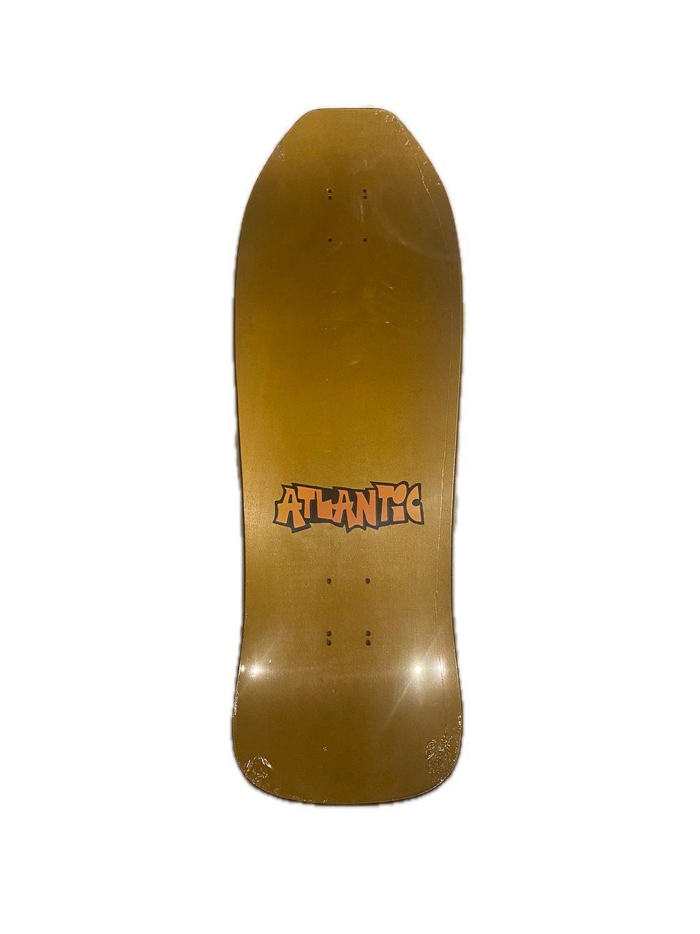 Thumbnail: Atlantic Bomb King Gold 9.25in Shaped Skatboard Deck