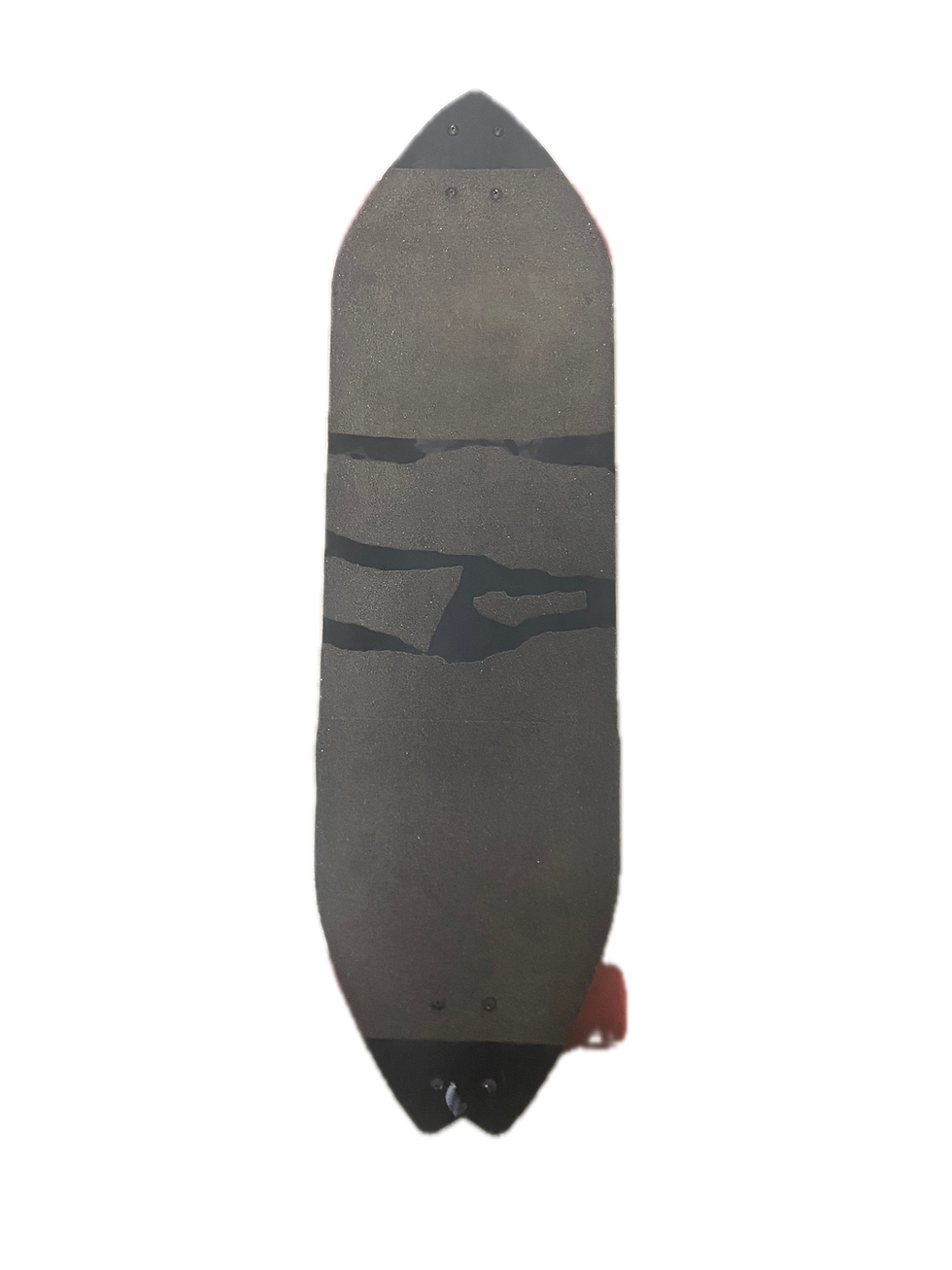 Thumbnail: CR Boardworks Black with Stickers 10in X 36in Longboard Complete