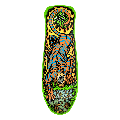 Santa Cruz Salba Tiger Reissue 10.30in Skateboard Deck | Insanity