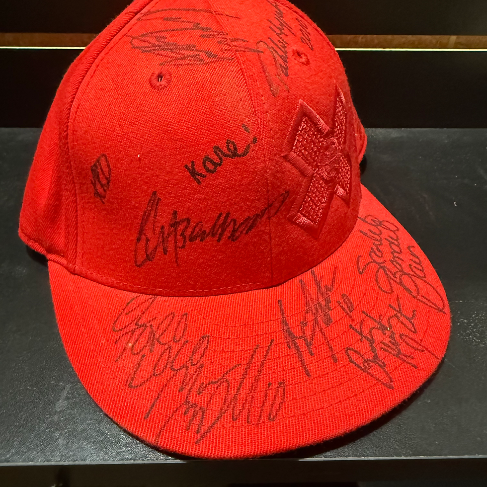 Thumbnail: X- Games 2010 Red Signed by Pros Hat