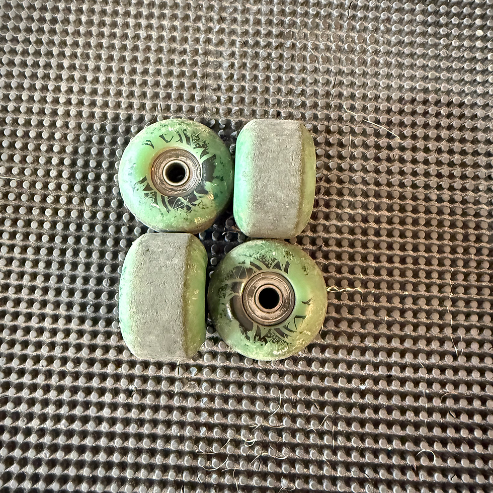 Thumbnail: Unknown Green 52mm 101a Skateboard Wheels