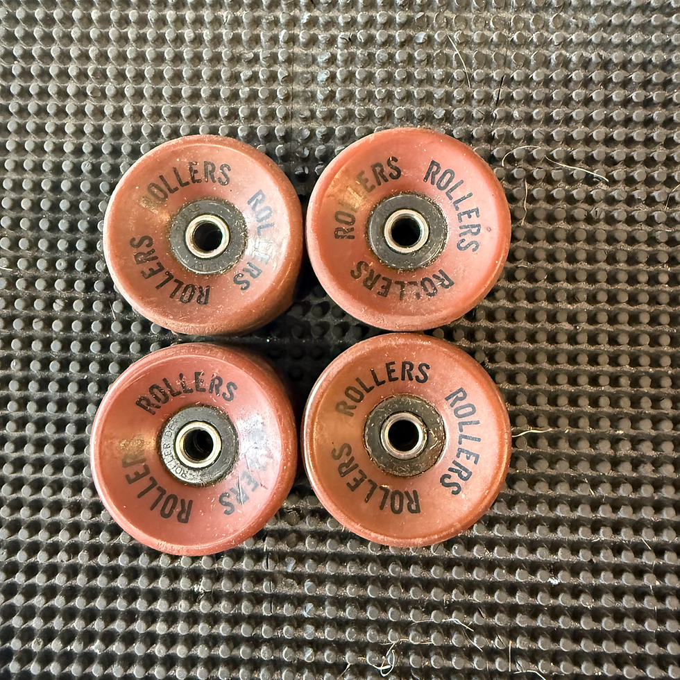 Thumbnail: Rollers Rollers Red 58mm 101a Skateboard Wheels